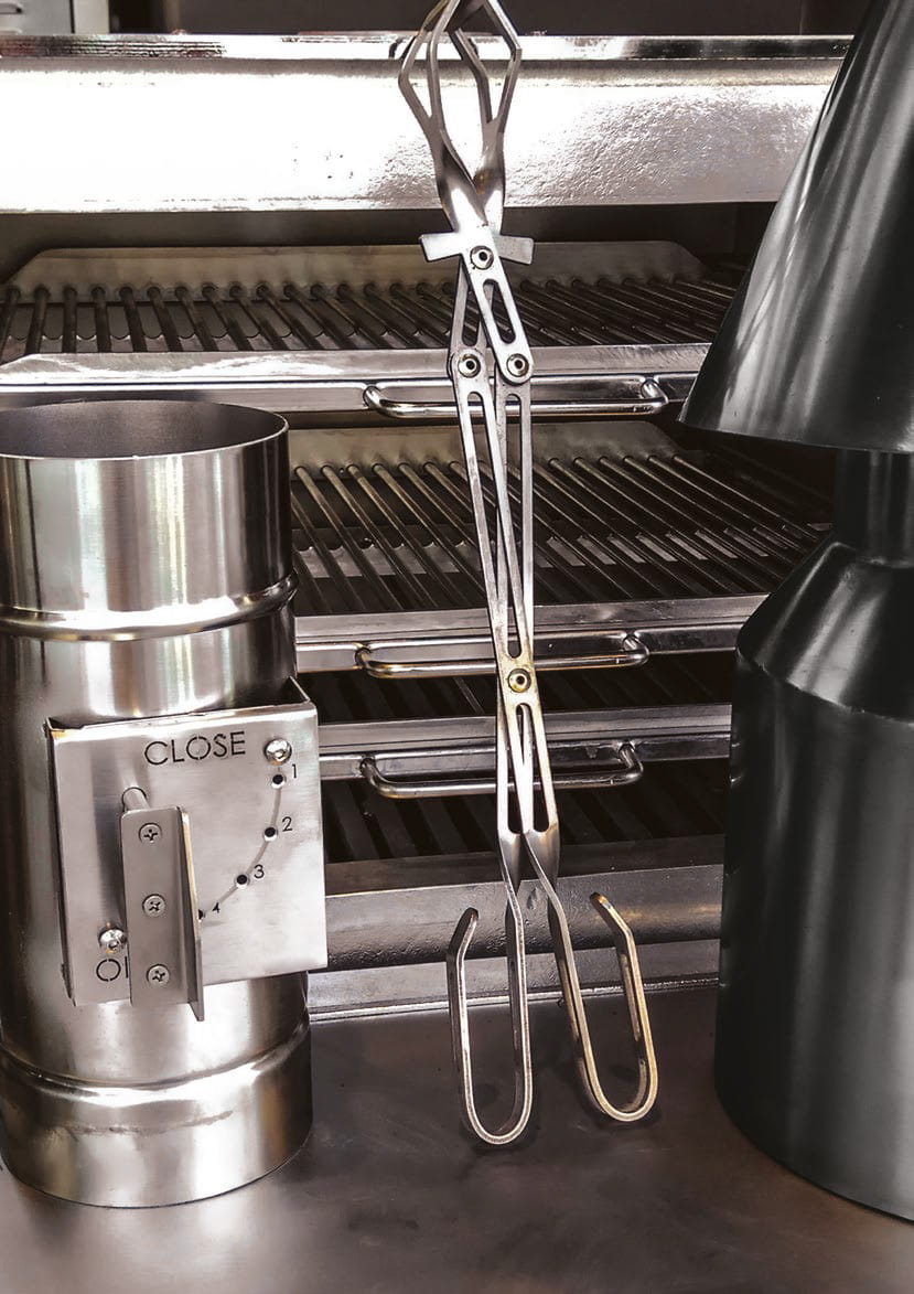 Piec-grill na węgiel drzewny RQ.PKF-40-K - obrazek 5