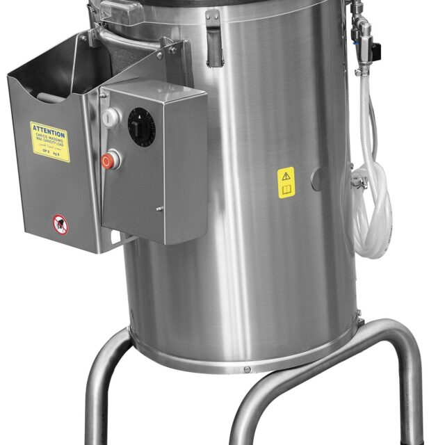 Obieraczka do cebuli, nierdzewna, wsad 30 kg, 1,15 kW