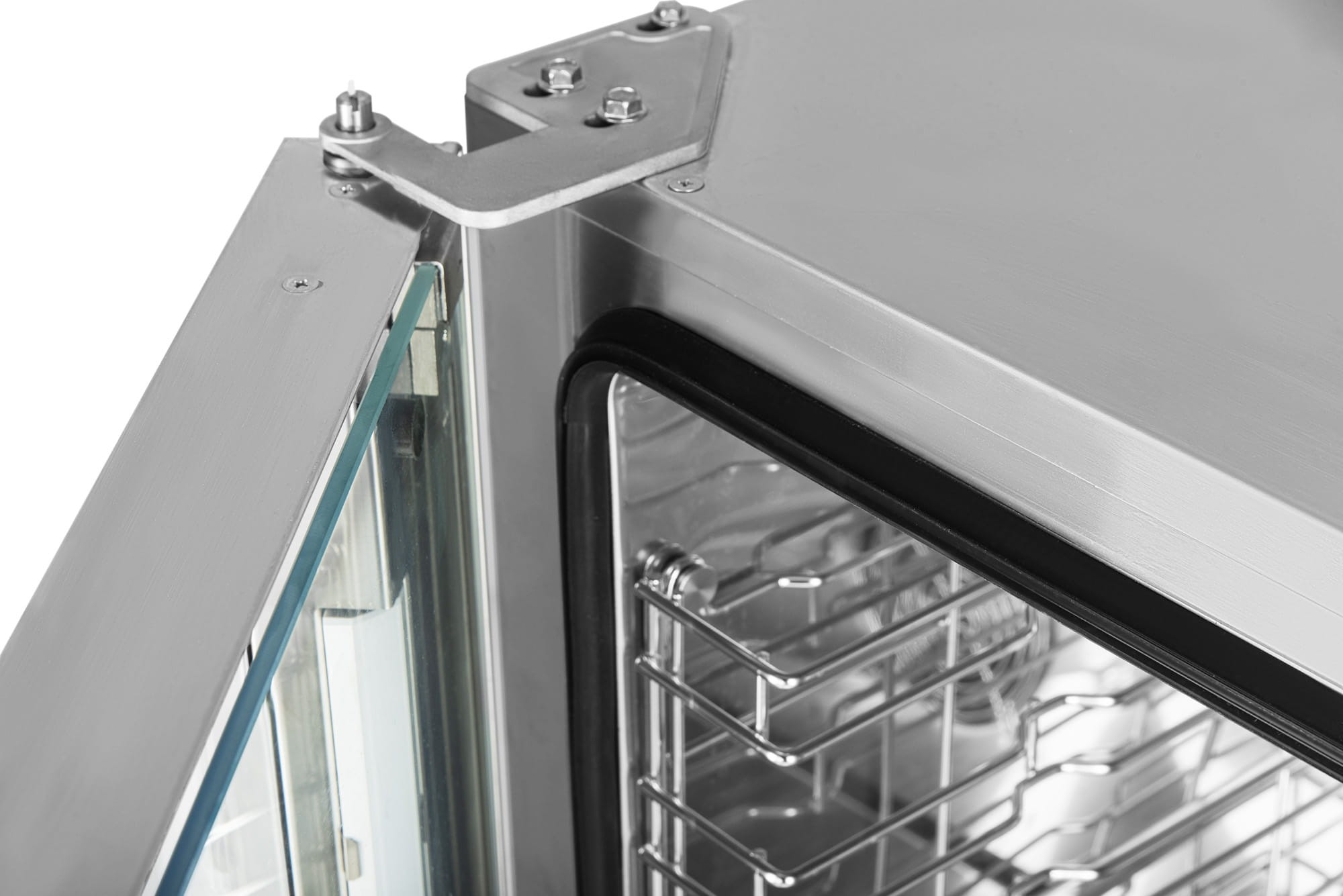 Piec konwekcyjno-parowy gazowy ICGM051E, 5x GN 1/1, 5x 600x400, Alphatech by Lainox, sterowanie manualne - obrazek 5