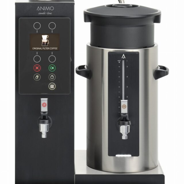 Ekspres przelewowy Animo ComBi-line, 645x500x895 mm, 9,18 kW (CB1x20WR)