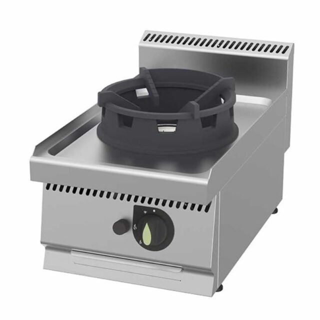 Wok gazowy 1-palnikowy, nastawna kuchnia wok, linia 700, 10,5 kW