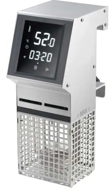 Cyrkulator zanurzeniowy z sondą, do gotowania Sous Vide, 2 kW, 230V, 150x203x377