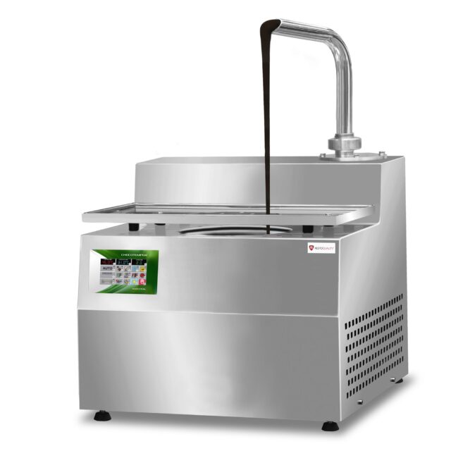 Temperówka do czekolady, nablatowa, zbiornik 5,5 kg, 1,1 kW, 230V, 480x460x660 mm