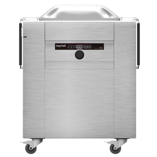 Pakowarka próżniowa komorowa iSENSOR S, dwie listwy 410+630 mm, pompa busch 20 m3/h, 0,75 kW, 853x537x1032 mm