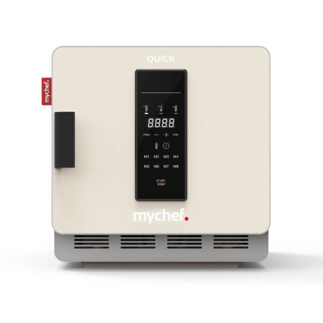 Piec konwekcyjny szybkiego gotowania, ogrzewanie nadmuchowe, cyfrowy panel sterowania, 3,6 kW, 230V, 397x598x410 mm (QUICK 1 BEIGE)