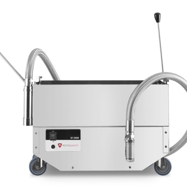 Filtr oleju do smażenia, urządzenie do filtrowania oleju, zbiornik 30l, wydajność filtracji 20 l/min
