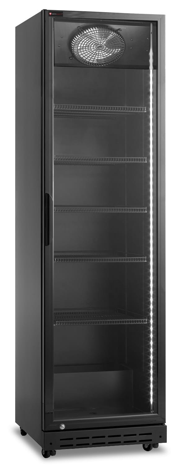 Szafa chłodnicza przeszklona RQ429-BLACK, 394l, czarna (SD429) - obrazek 2