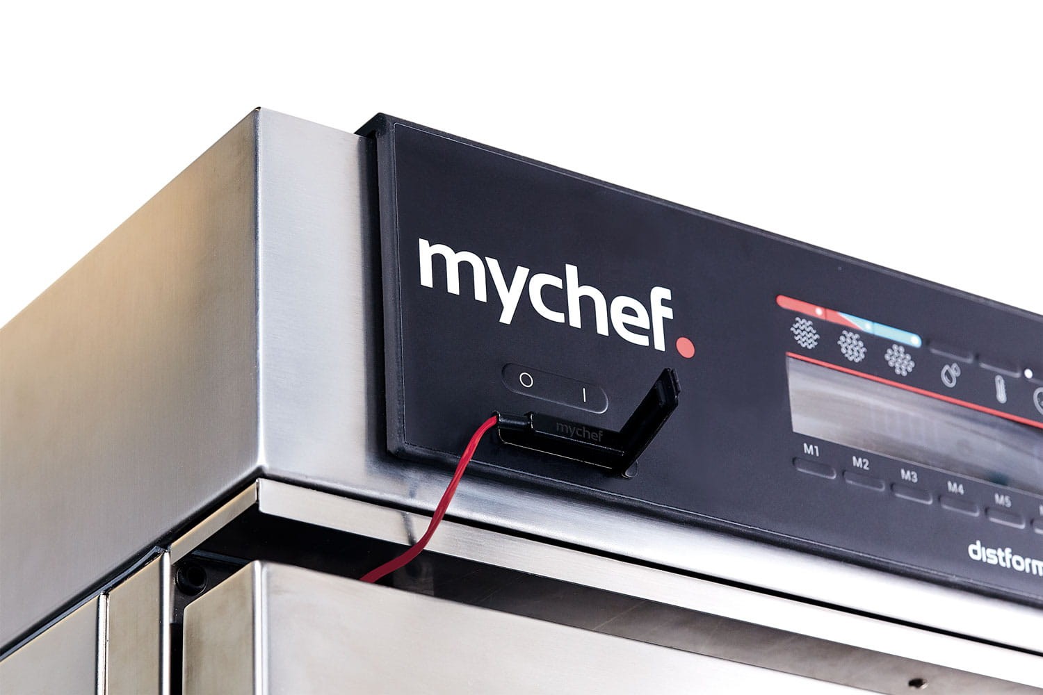 Piec konwekcyjno-parowy gazowy, z wózkiem, automatyczny system myjący, 20xGN2/1, 40 kW, 230 V, Mychef iCook MAX 202G - obrazek 6