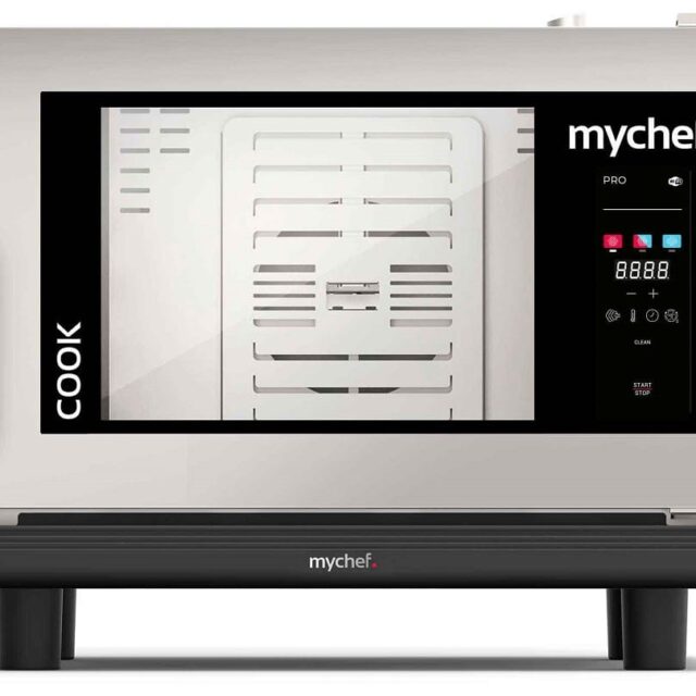 Piec konwekcyjno-parowy elektryczny, automatyczny system myjący, 4xGN1/1, 6,3 kW, 400 V, Mychef COOK PRO 041E