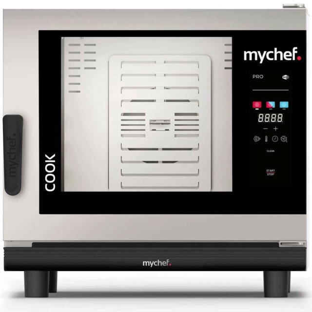 Piec konwekcyjno-parowy elektryczny, automatyczny system myjący, 6xGN1/1, 9,3 kW, 400 V, Mychef COOK PRO 061E