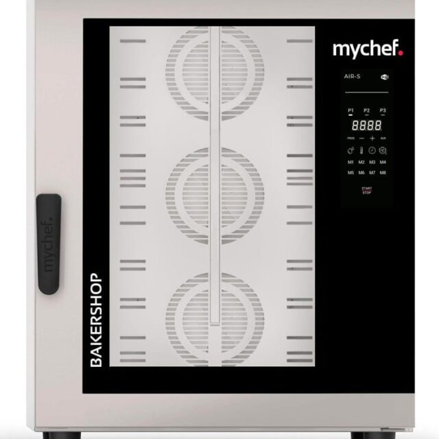 Piec konwekcyjny z naparowaniem, piekarniczy, 10x600x400 mm, 15,6 kW, 400 V, Mychef BAKERSHOP AIR-S 10E