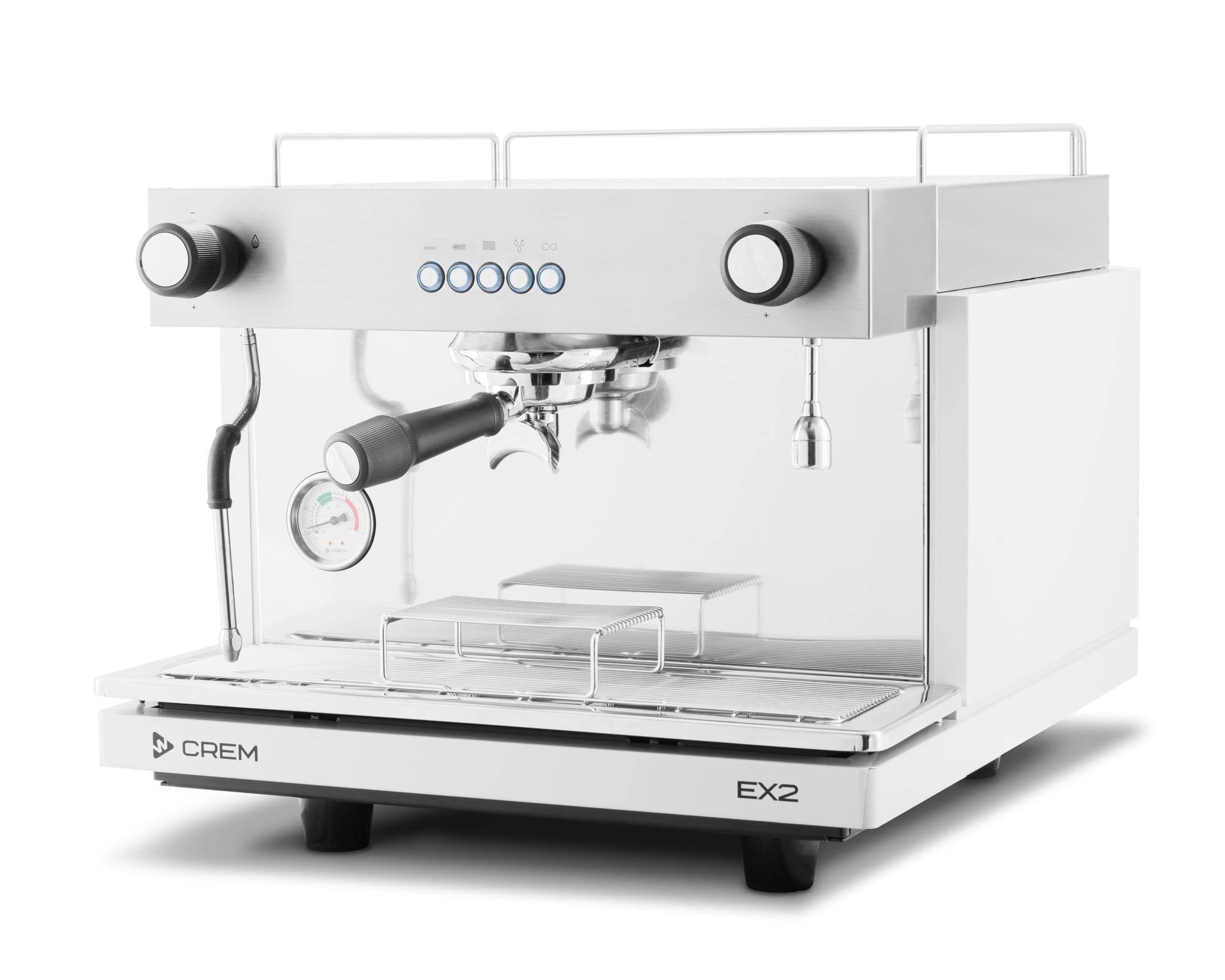 Ekspres do kawy 1-grupowy EX2 Mini 1GR W, biały, 2,8 kW, 515x575x460 mm - obrazek 3