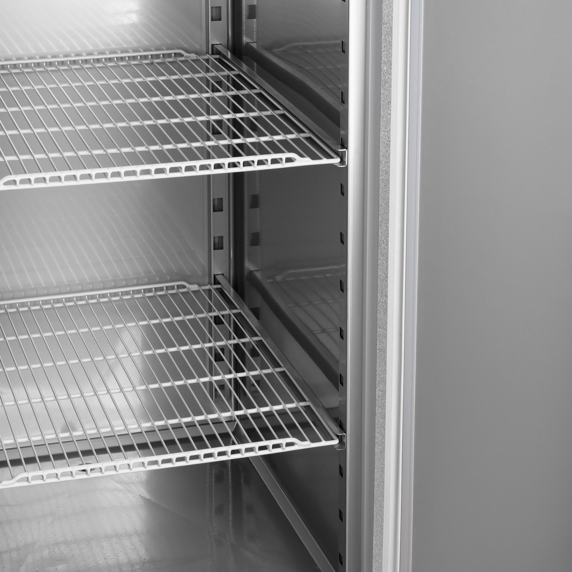 Szafa chłodnicza RQSEGC 700 R, GN 2/1, stal z powłoką aluminiowo-cynkową, drzwi prawe, 700 l, 693x826x2008 mm - obrazek 7
