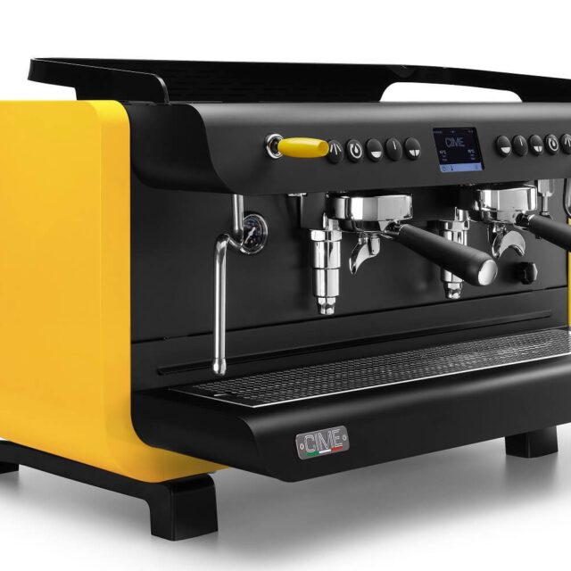 Ekspres ciśnieniowy Cime 2-grupowy, kolbowy, multiboiler, 8 l, 800x600x460 mm