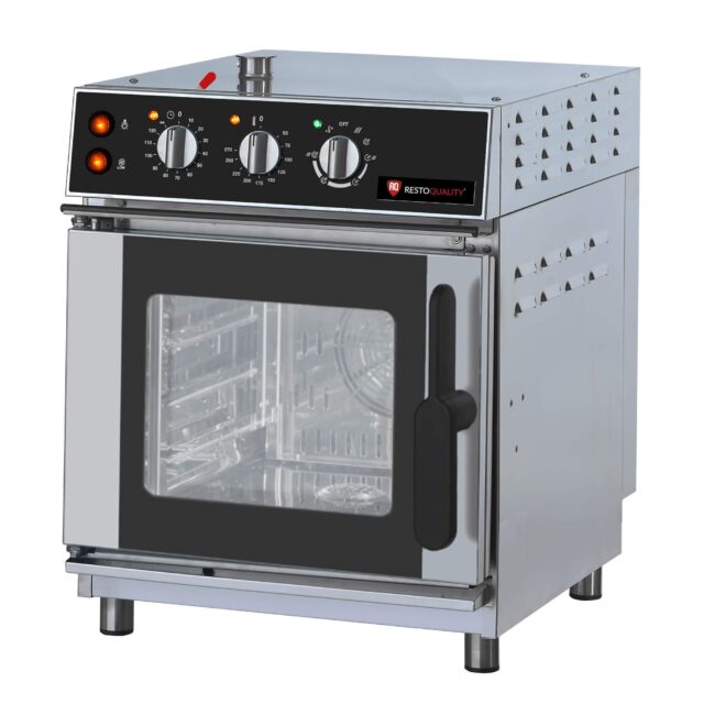 Piec konwekcyjno-parowy Inoxtrend Compact PK-DA-304E, 4xGN2/3, 4,3 kW / 3 kW, 400 V / 230 V, 510x660x670mm