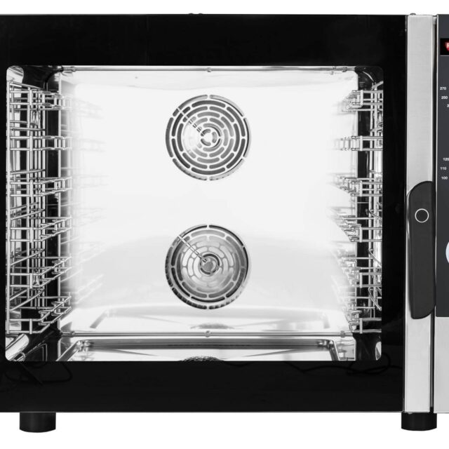 Piec konwekcyjno-parowy  VS DA 006E, 6x 600x400mm, 6x GN1/1, sterowanie manualne