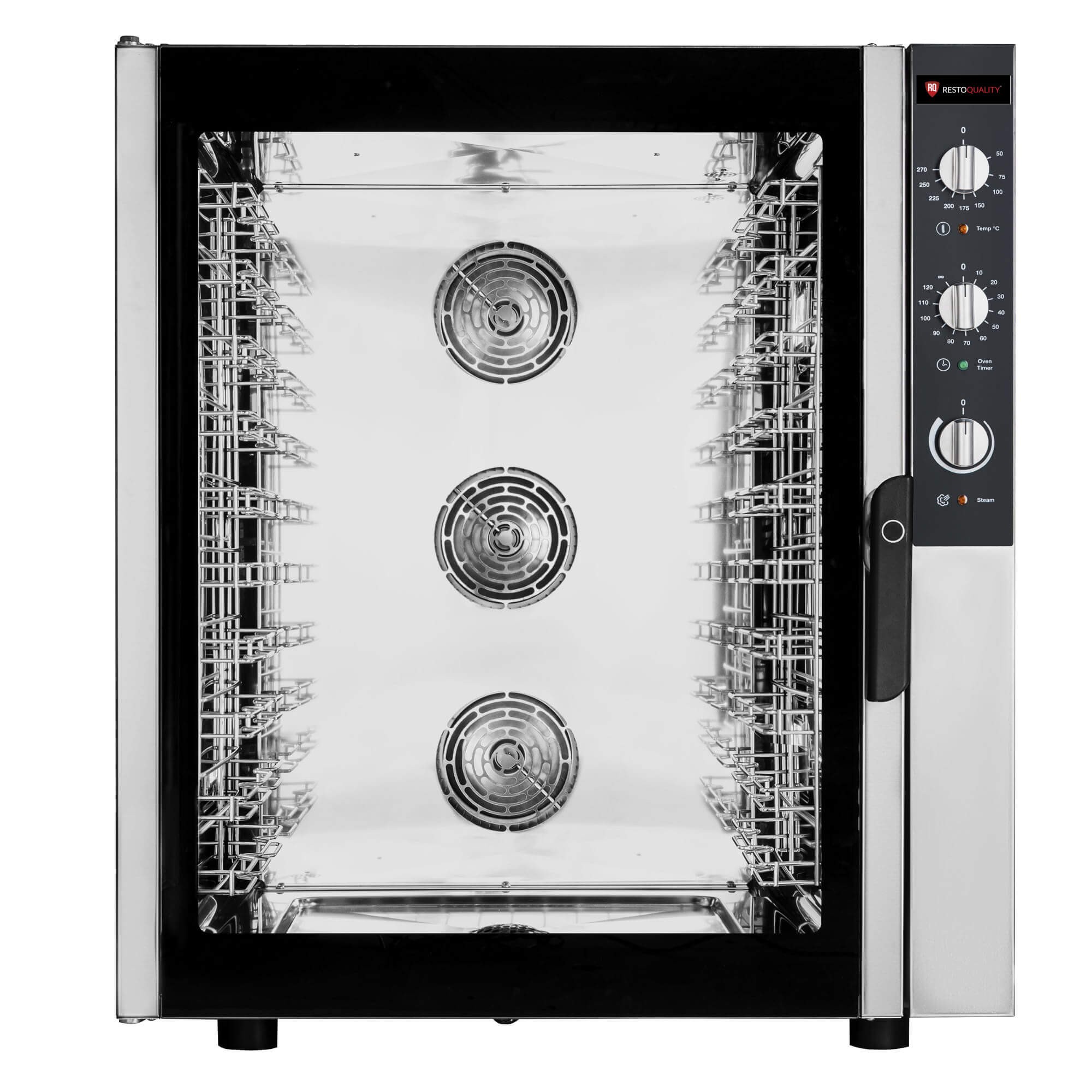 Piec konwekcyjno-parowy VS DA 010E, 10x 600x400 mm, 10x GN1/1, sterowanie manualne