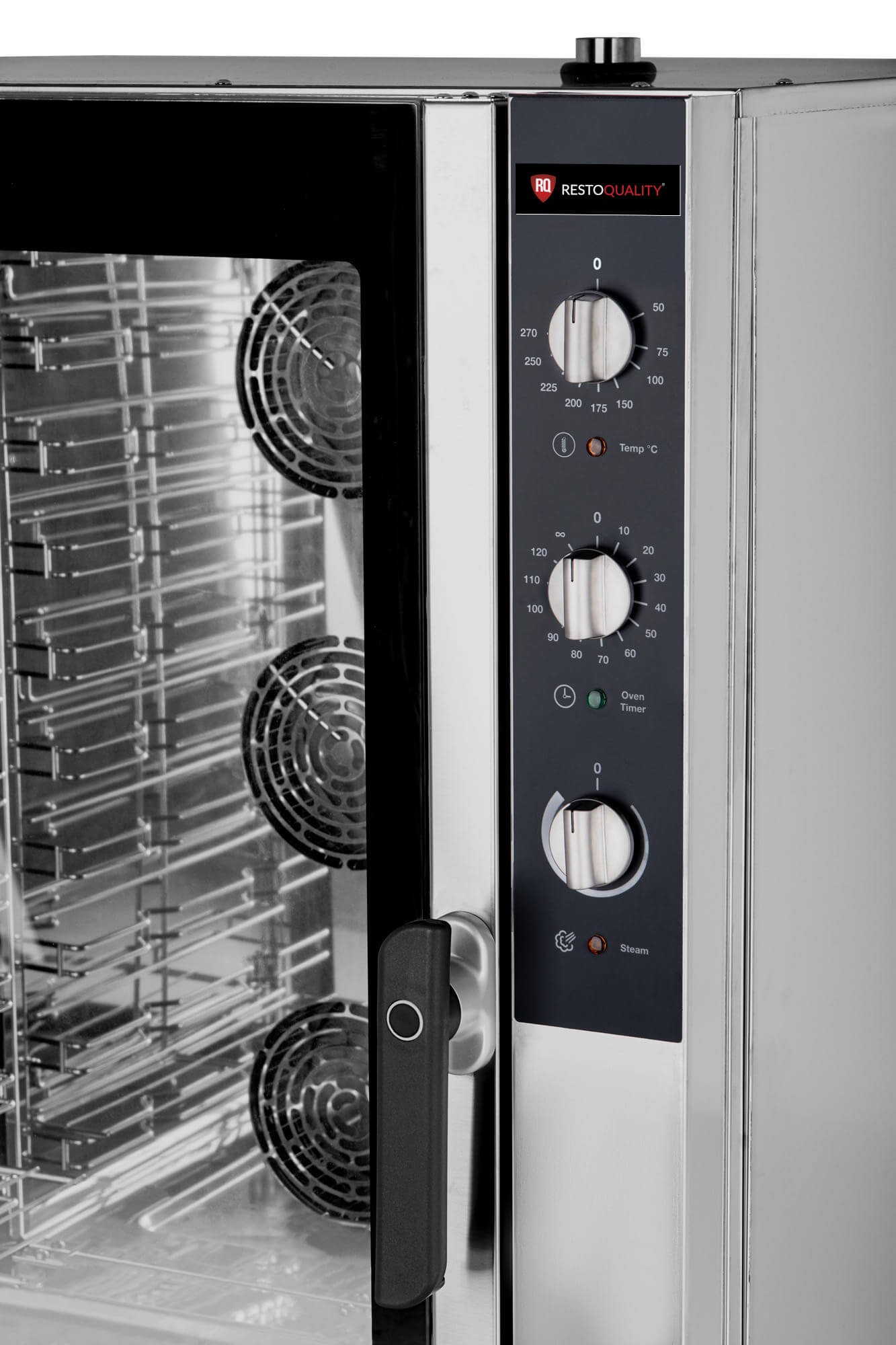 Piec konwekcyjno-parowy VS DA 010E, 10x 600x400 mm, 10x GN1/1, sterowanie manualne - obrazek 5