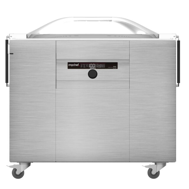 Pakowarka próżniowa komorowa iSENSOR L, wolnostojąca, listwa 560 + 560 mm, pompa BECKER 65 m3/h, 1,5 kW, 1136x707x1050 mm, przyłącze gazu obojętnego