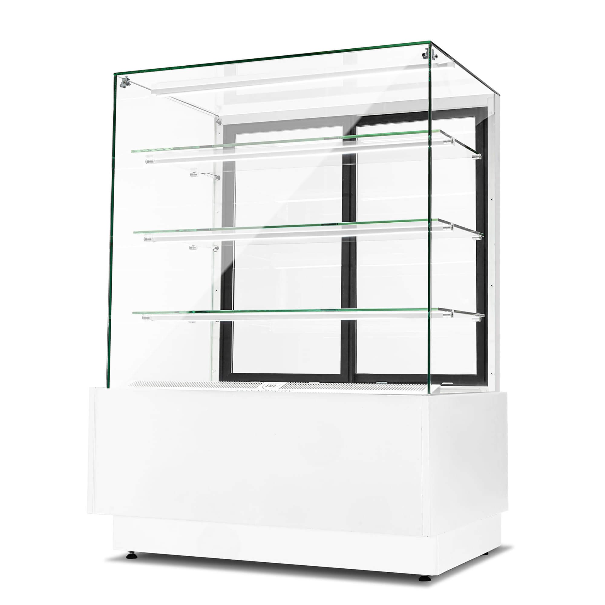 Witryna cukiernicza chłodnicza Dolce Visione Basic 900 BIANCO, 900x670x1300 mm, białe wnętrze - obrazek 6
