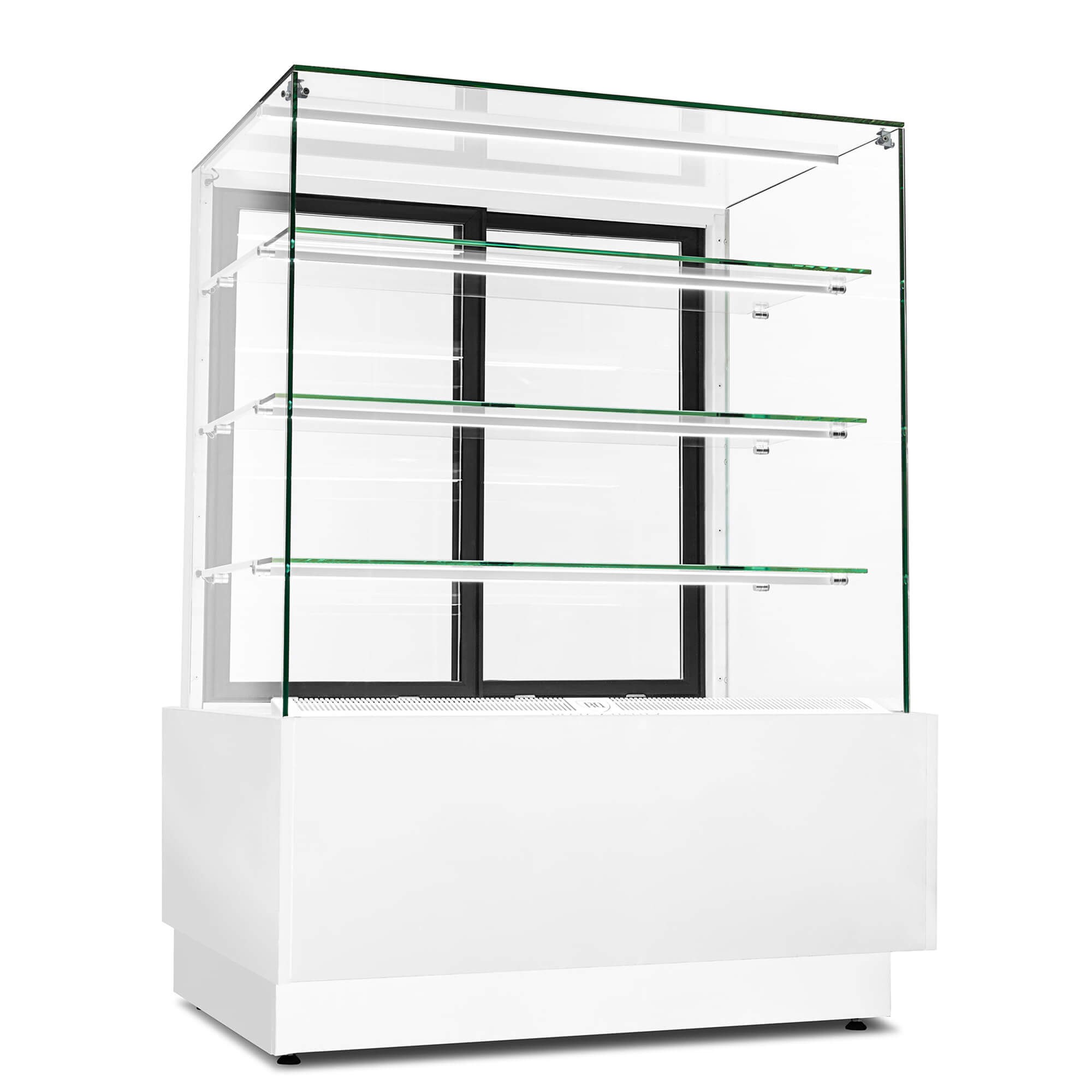 Witryna cukiernicza chłodnicza Dolce Visione Basic 900 BIANCO, 900x670x1300 mm, białe wnętrze - obrazek 8