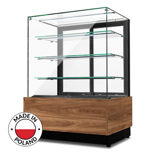 Witryna cukiernicza chłodnicza Dolce Visione Basic 1300, 1300x670x1300 mm