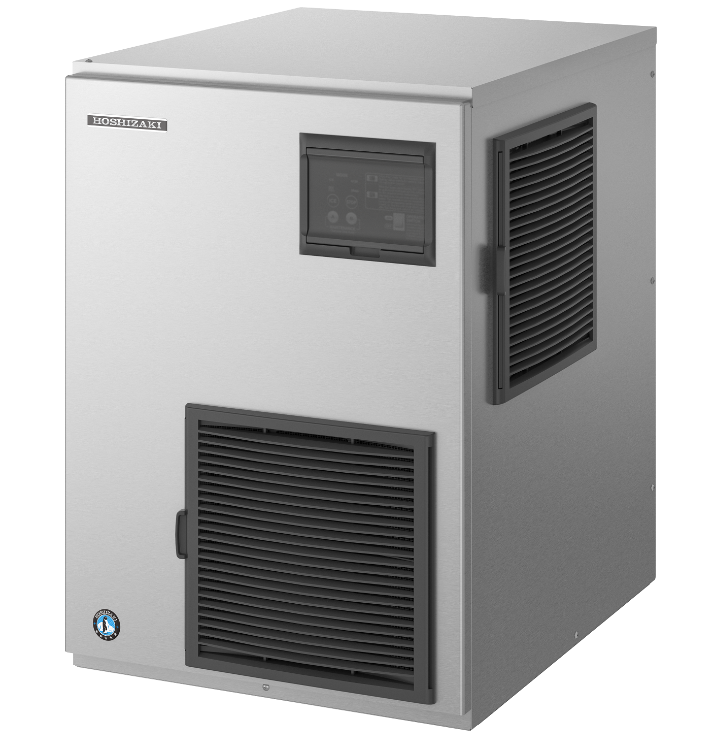 Łuskarka do lodu Hoshizaki FM-600AKE-R452N-SB, 530 kg/24h, chłodzona wodą, bryłki lodu