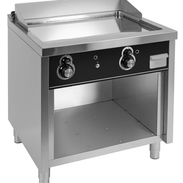Płyta grillowa gazowa, płyta gładka, chromowana, 15,5 kW, linia 750