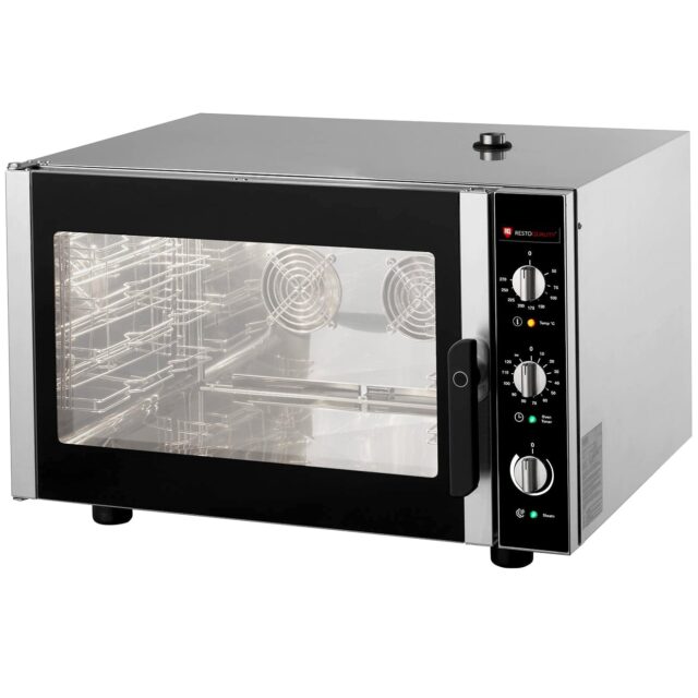 Piec konwekcyjno-parowy  VS DA 004E, 4x600x400mm, 4xGN1/1, sterowanie manualne