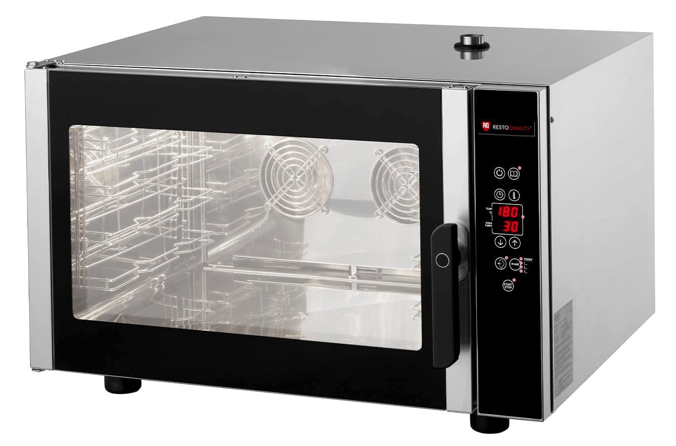 Piec konwekcyjno-parowy VS DP 004E, 4x600x400mm, 4xGN1/1, sterowanie elektroniczne