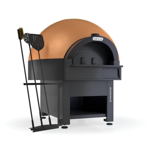 Piec do pizzy neapolitańskiej, Piec obrotowy do pizzy, 12x30cm, 500 °C