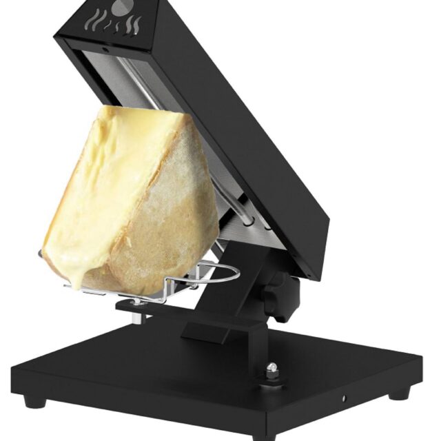 Maszyna do topienia sera Raclette, Grill elektryczny raclette, 0,5 kW, 240x282x328 mm