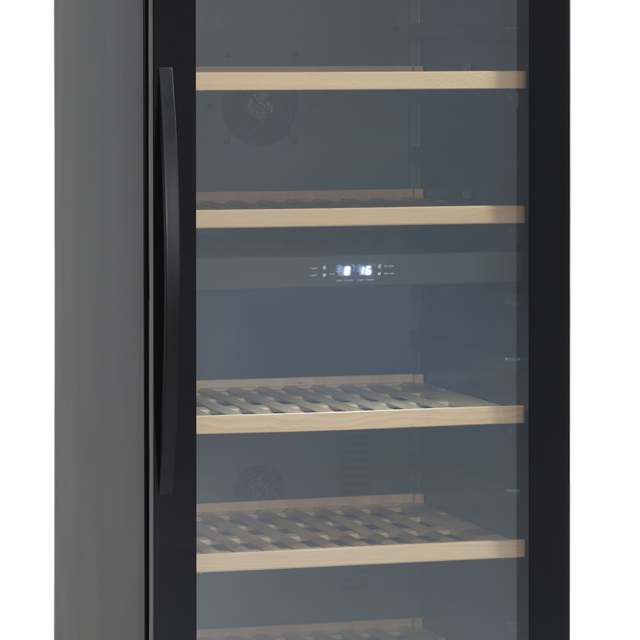 Winiarka, chłodziarka do wina, dwustrefowa, 461 l, na 126 butelek, 595x680x1764 mm