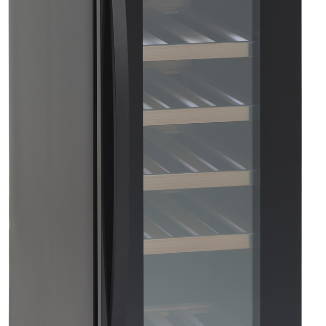 Winiarka, chłodziarka do wina, jednostrefowa, 68 l, na 18 butelek, 295x561x865 mm