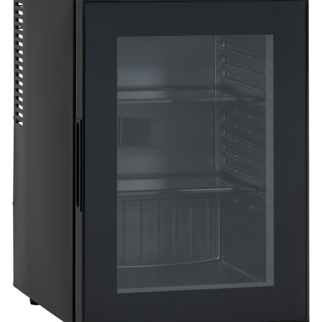 Lodówka, chłodziarka hotelowa minibar MB 34 BGD, przeszklona, 40 l