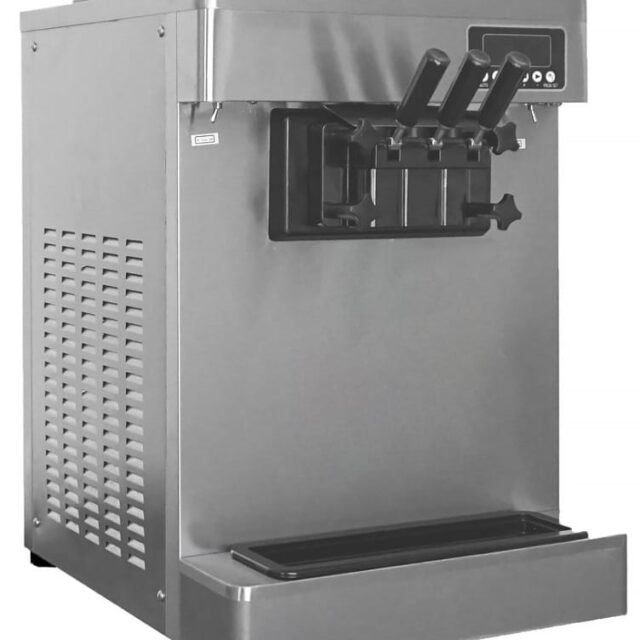 Maszyna do lodów włoskich RQM908, 2 smaki +mix, nastawna, nocne chłodzenie, pompa napowietrzająca, 2x7 l