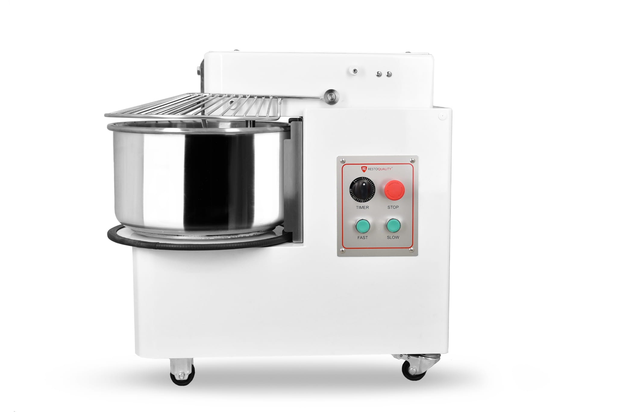 Miesiarka spiralna do ciasta, z podnoszonym hakiem i wyjmowaną dzieżą, 40 l, 400V, 2 prędkości - obrazek 3