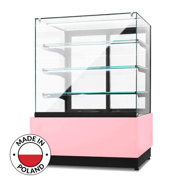 Witryna cukiernicza chłodnicza Dolce Visione Premium 1300, 1300x670x1300 mm