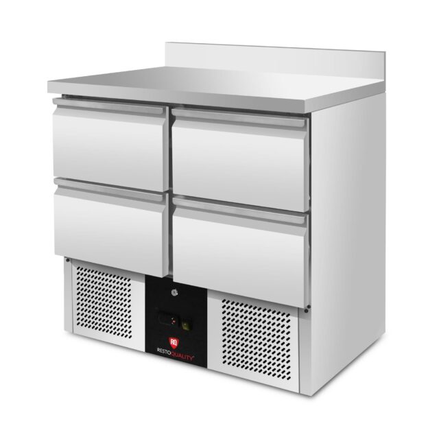 Stół chłodniczy 4-szufladowy RQS901 4D, 240 l, agregat dolny, 900x700x962 mm