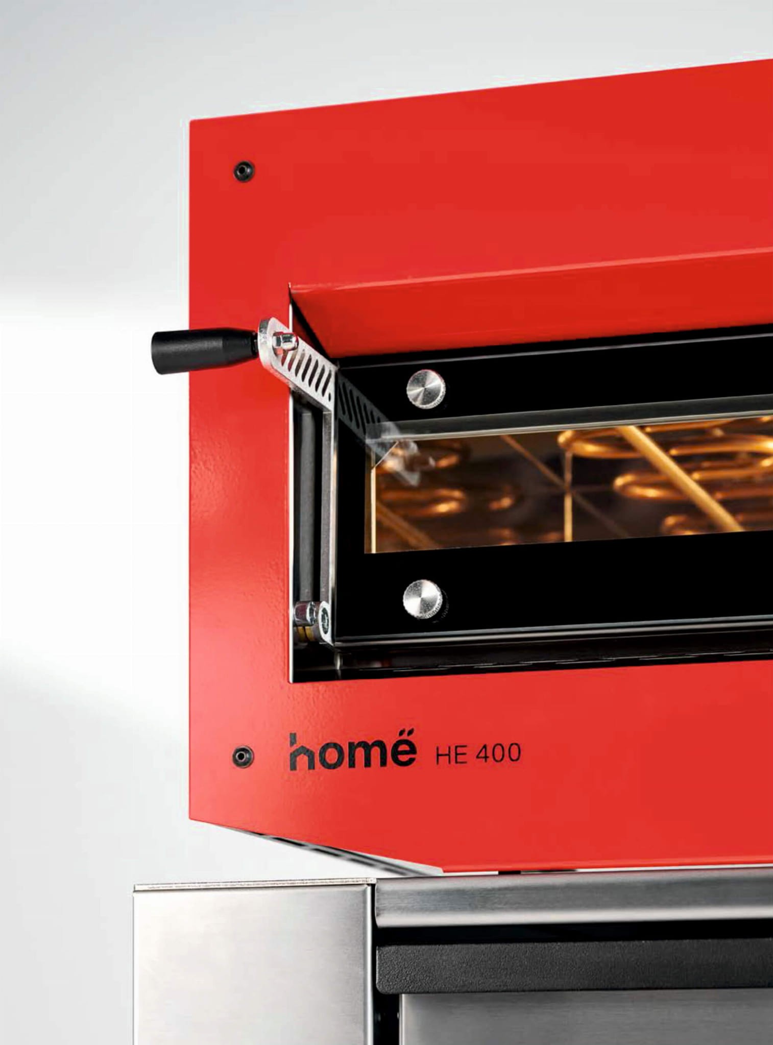 Piec do pizzy elektryczny Cuppone Home HE 400, jednokomorowy, panel manualny, 400x400 mm, czarny - obrazek 6
