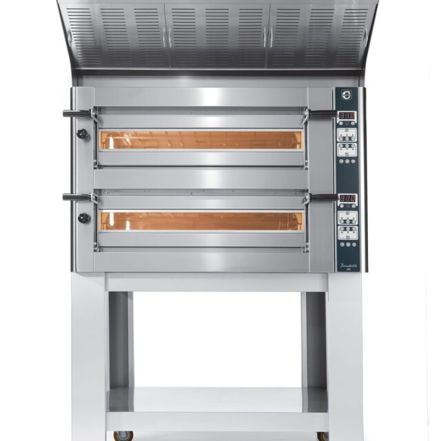 Piec do pizzy elektryczny Cuppone Donatello, dwukomorowy, panel cyfrowy, 4+4x36 (DN435/2 CD)