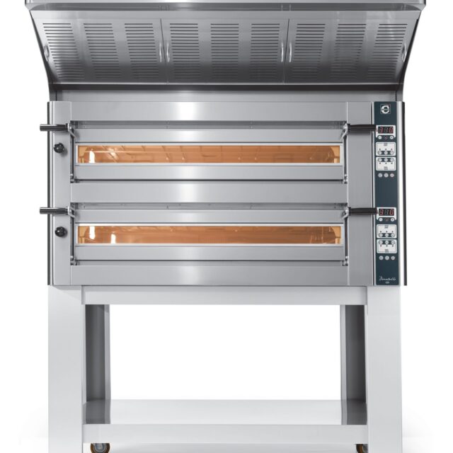 Piec do pizzy elektryczny Cuppone Donatello, dwukomorowy, panel cyfrowy, 6+6x36 (DN635L/2 CD)