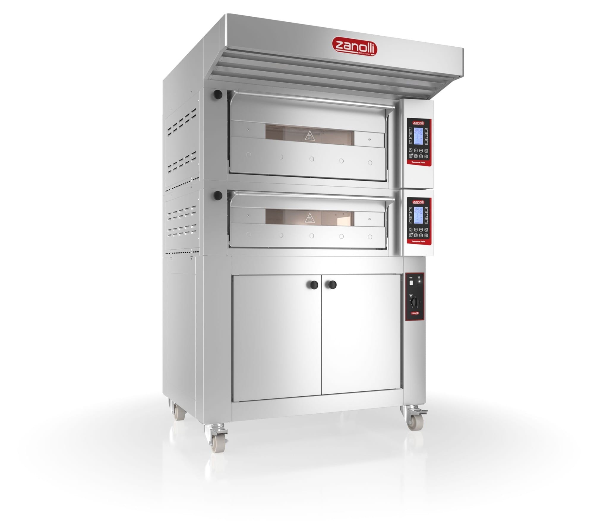Piec elektryczny piekarniczy 1 komorowy, modułowy, h=18, 2x 400x600 mm, 3x33 cm (T POLIS 2 / MC18) - obrazek 2