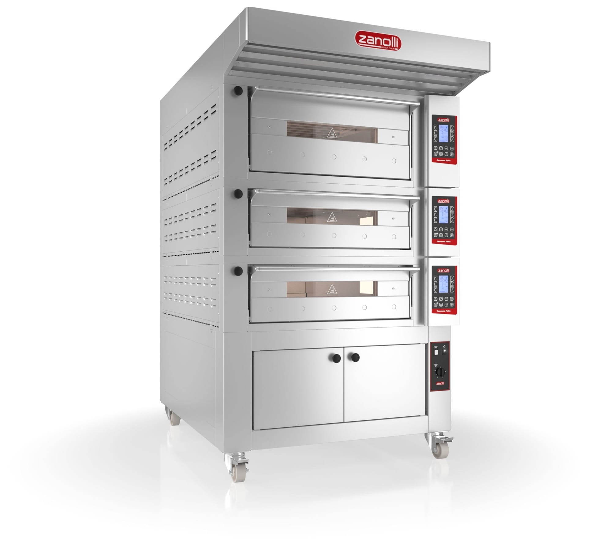 Piec elektryczny piekarniczy 1 komorowy, modułowy, h=18, 4x 400x600 mm, 6x33 cm - obrazek 2