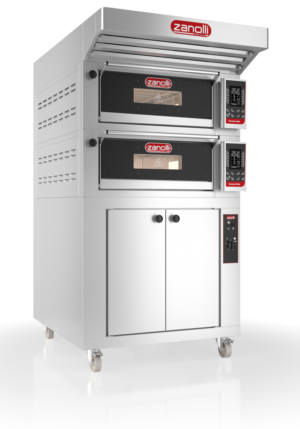 Piec elektryczny piekarniczy 1 komorowy, modułowy, h=18, 2x400x600 mm, 3x33 cm - obrazek 2