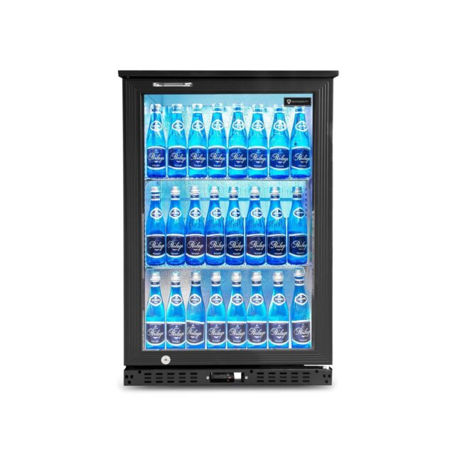 Barowa szafa chłodnicza, chłodziarka podblatowa RQ-138HC, 1-drzwiowa, 130l