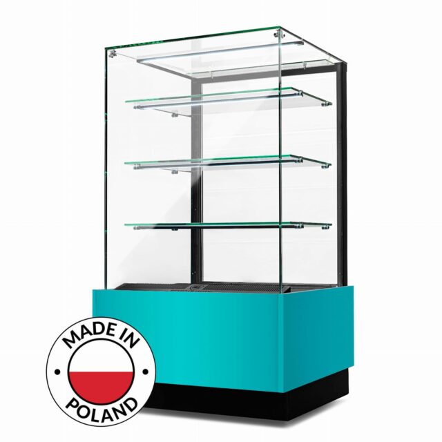 Witryna cukiernicza chłodnicza Dolce Visione Basic 700, 700x670x1300 mm