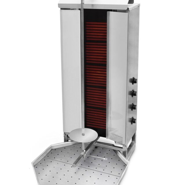 Gyros, opiekacz elektryczny do kebaba, 5 palników, wsad 80kg KLG232