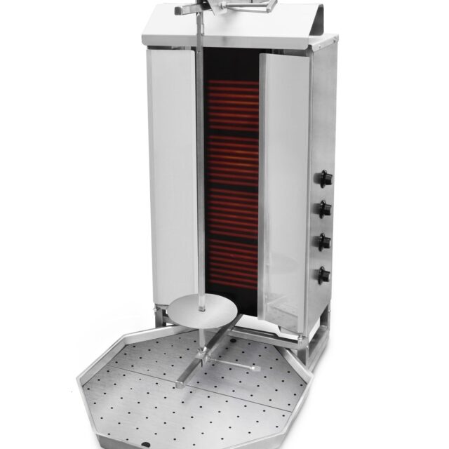 Gyros, opiekacz elektryczny do kebaba, 4 palniki, wsad 60kg KLG231