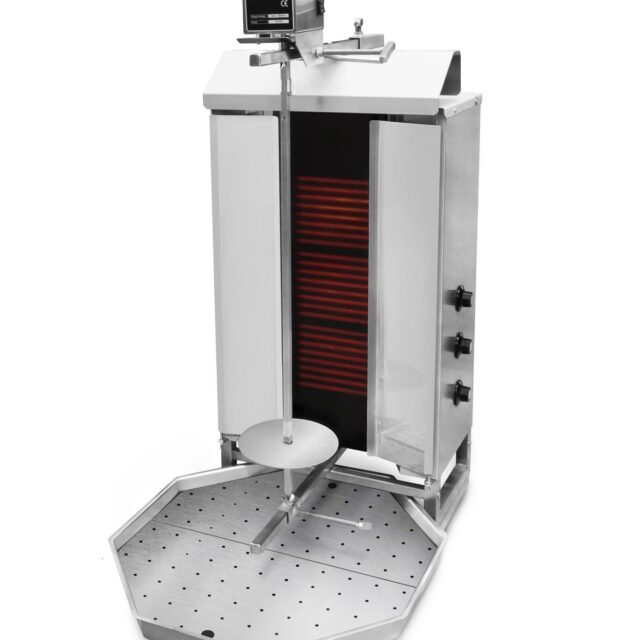 Gyros, opiekacz elektryczny do kebaba, 3 palniki, wsad 40kg KLG230